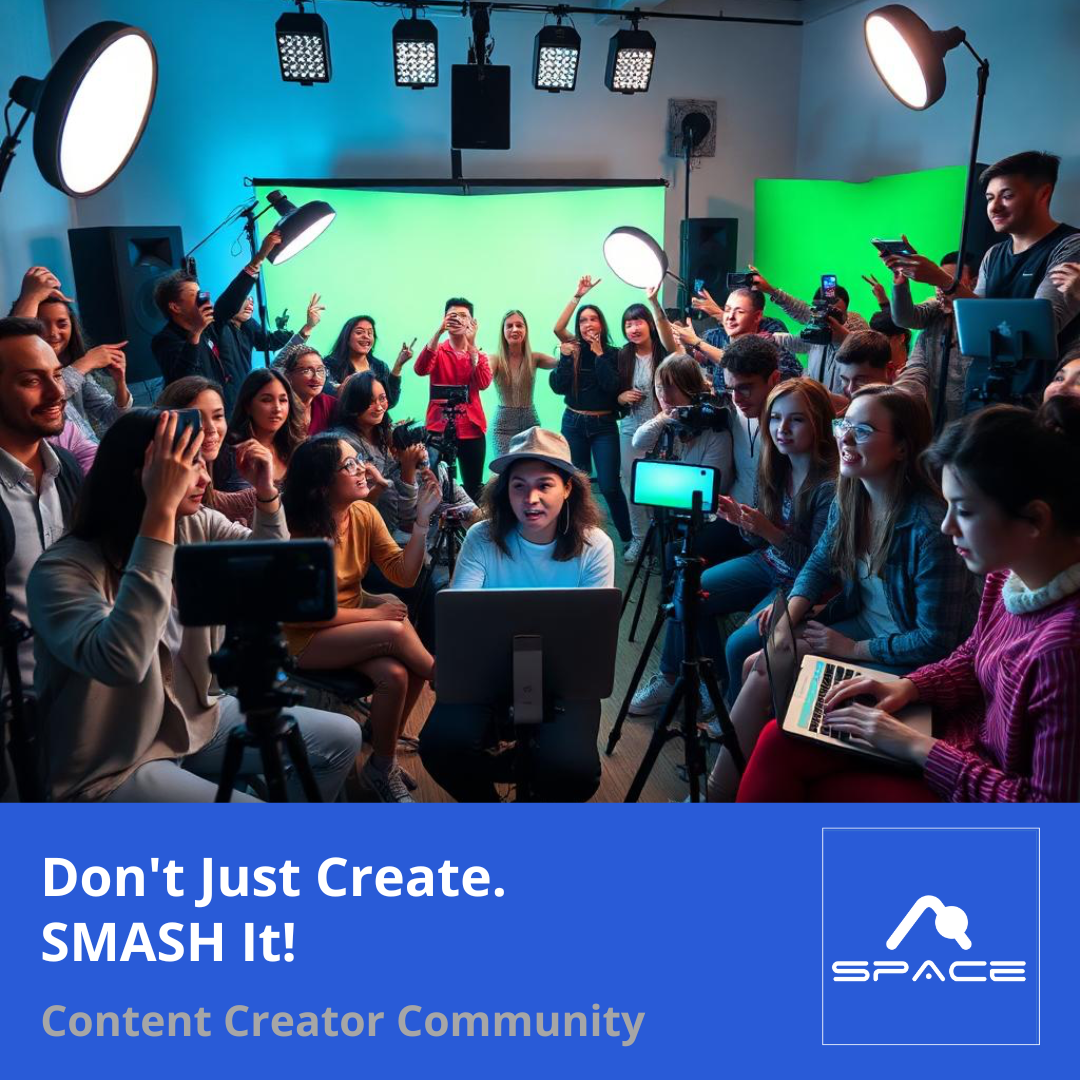 Don’t Just Create. SMASH It! Get Ready for SMASH 2025 with the SPACE Creator Community!